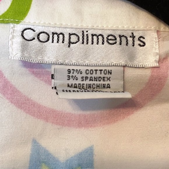 Whimsical White Decora Jacket Blazer - Cute Colorful Kawaii Harajuku Streetwear - Picture 3 of 3